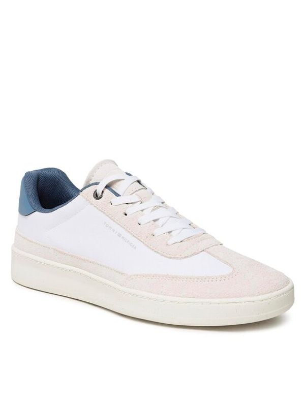 Tommy Hilfiger Tommy Hilfiger Сникърси Court Sneaker Mix Cup FM0FM04484 Бял
