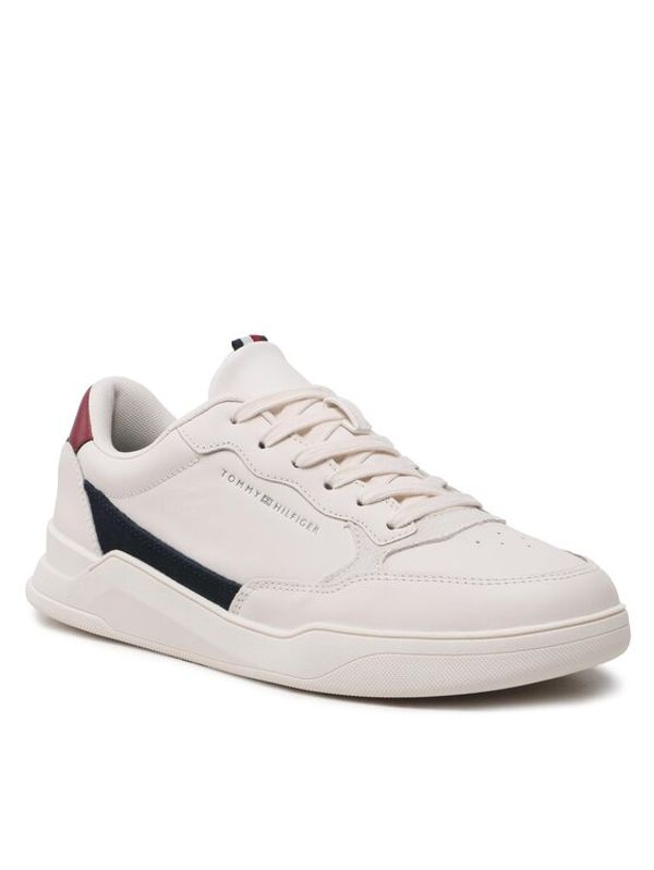 Tommy Hilfiger Tommy Hilfiger Сникърси Elevated Cupsole Leather FM0FM04490 Бял