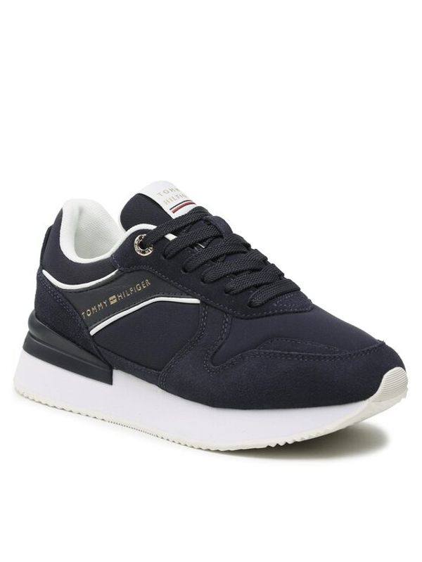 Tommy Hilfiger Tommy Hilfiger Сникърси Elevated feminine runner FW0FW06949 Тъмносин