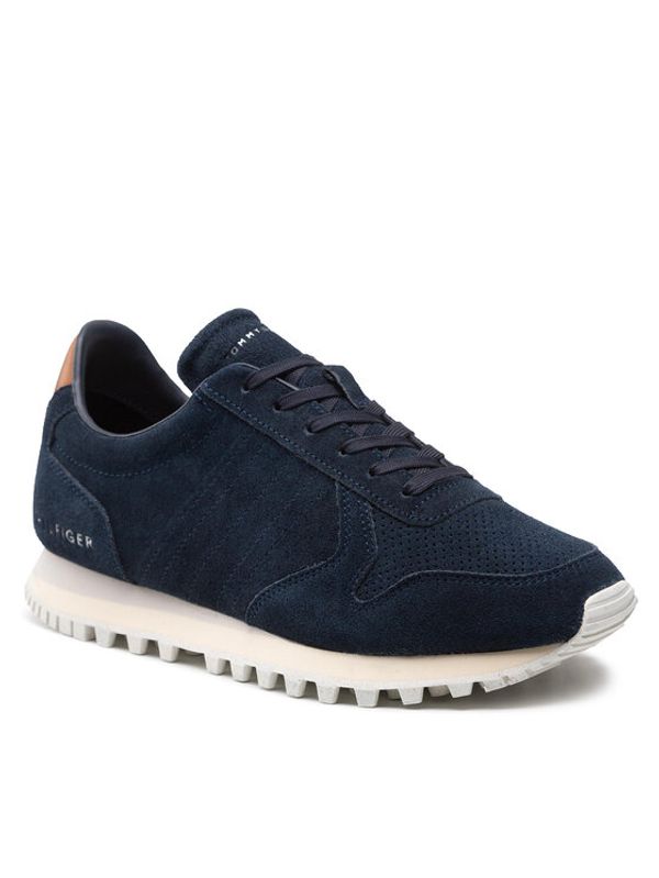 Tommy Hilfiger Tommy Hilfiger Сникърси Elevated Sustinable Runner FM0FM04133 Тъмносин
