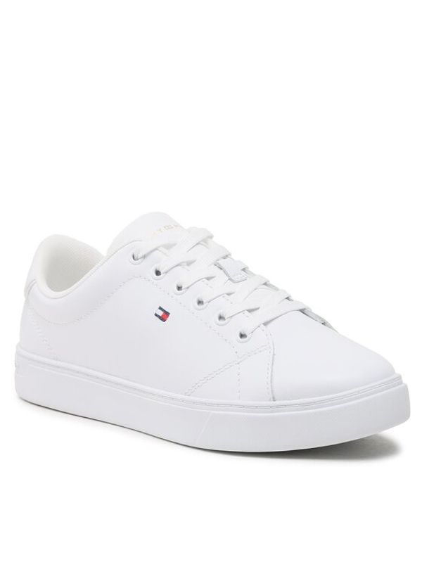 Tommy Hilfiger Tommy Hilfiger Сникърси Essential Court Sneaker FW0FW07427 Бял