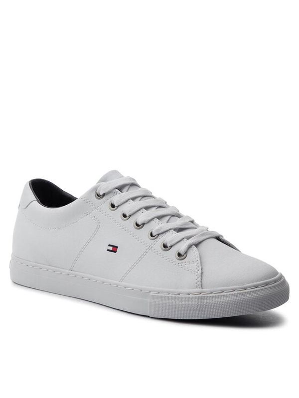 Tommy Hilfiger Tommy Hilfiger Сникърси Essential Leather Sneaker FM0FM02157 Бял