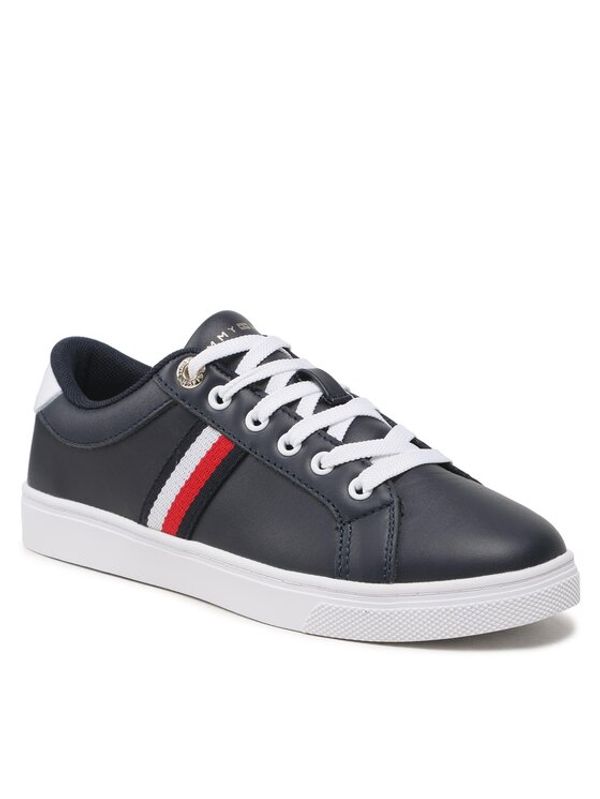 Tommy Hilfiger Tommy Hilfiger Сникърси Essential Webbing Cupsole FW0FW07378 Тъмносин