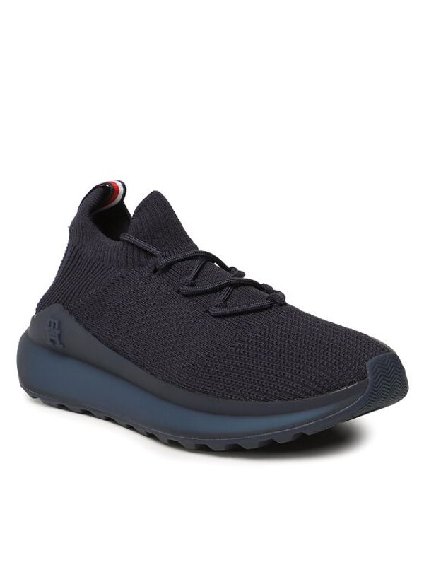 Tommy Hilfiger Tommy Hilfiger Сникърси Futurunner Knit FM0FM04584 Тъмносин