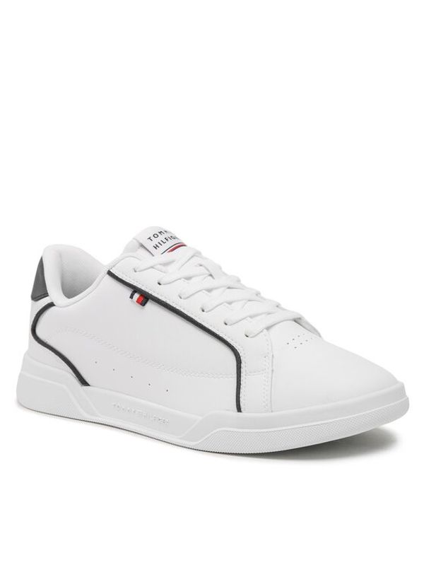 Tommy Hilfiger Tommy Hilfiger Сникърси Lo Cup Leather FM0FM04429 Бял