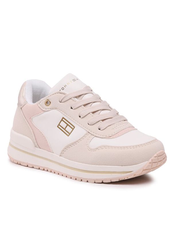 Tommy Hilfiger Tommy Hilfiger Сникърси Low Cut Lace-Up Sneaker T3A9-32732-1467 M Бежов