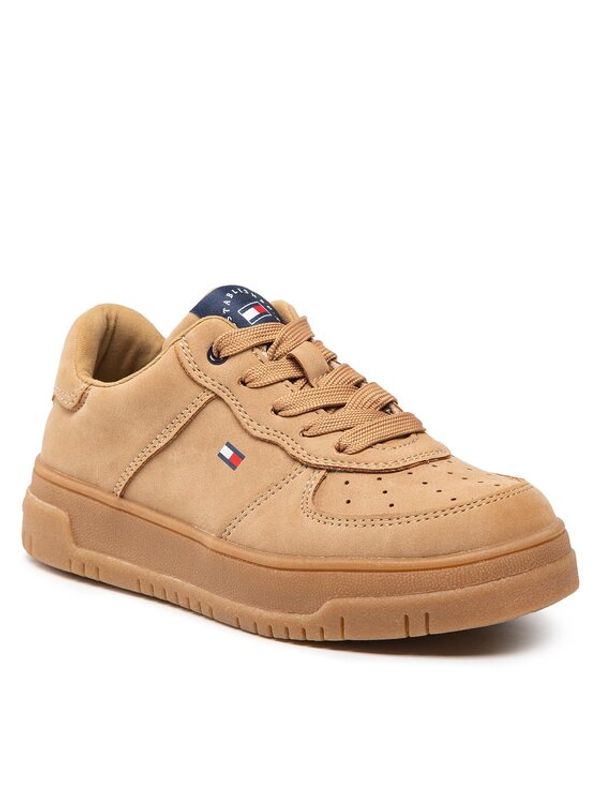 Tommy Hilfiger Tommy Hilfiger Сникърси Low Cut Lace-Up Sneaker T3B9-32478-1441 M Кафяв