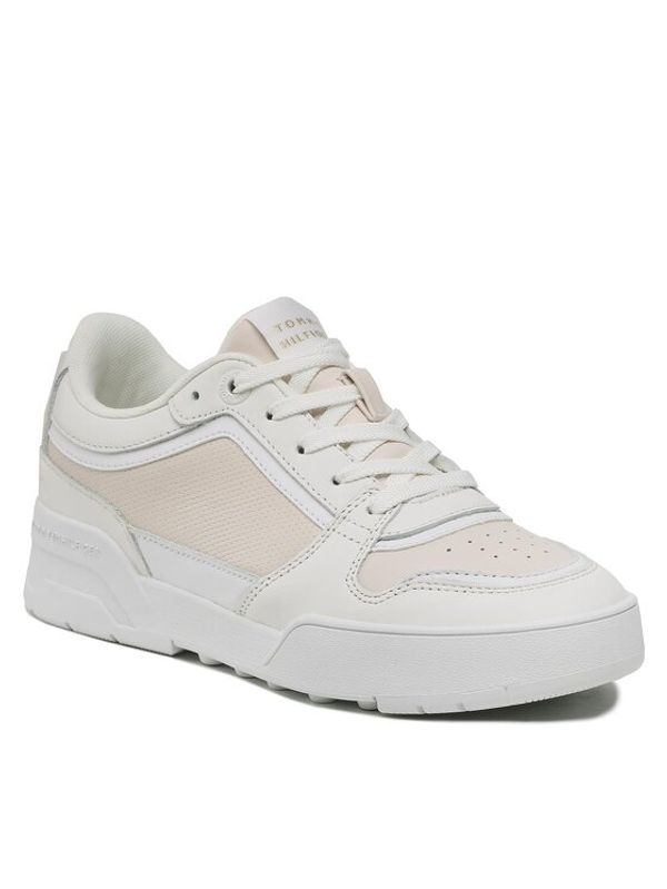 Tommy Hilfiger Tommy Hilfiger Сникърси Low Th Basket Sneaker FW0FW07024 Бежов