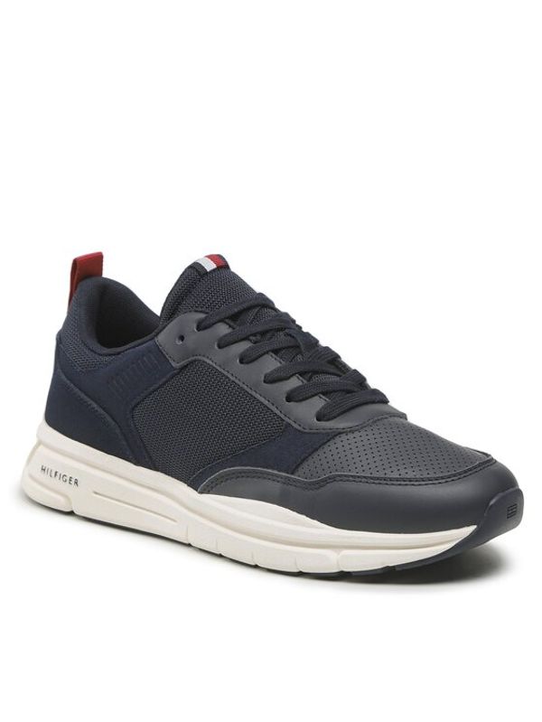 Tommy Hilfiger Tommy Hilfiger Сникърси Modern Comfort Runner Mix FM0FM04362 Тъмносин