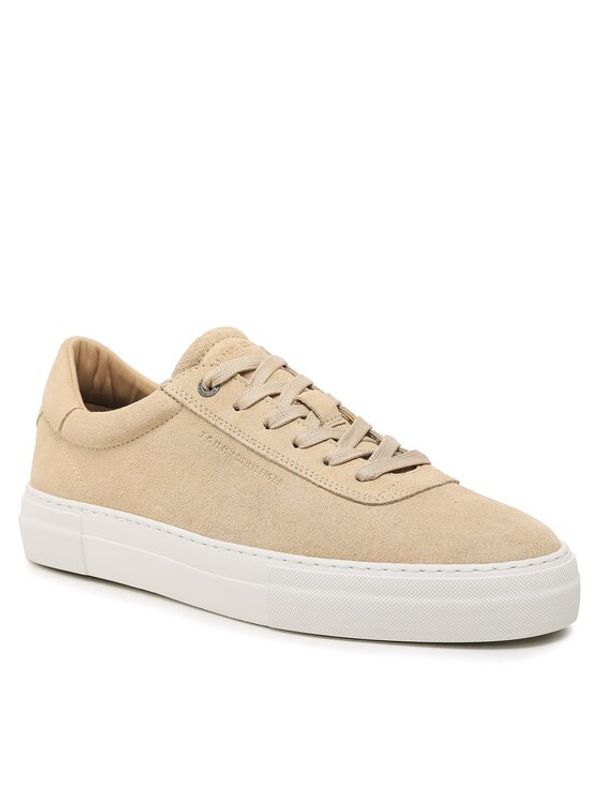 Tommy Hilfiger Tommy Hilfiger Сникърси Modern Premium Suede Cupsole FM0FM04745 Бежов