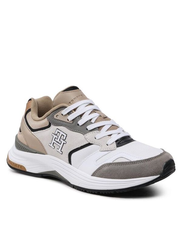 Tommy Hilfiger Tommy Hilfiger Сникърси Modern Prep Sneaker Mix FM0FM04498 Бял