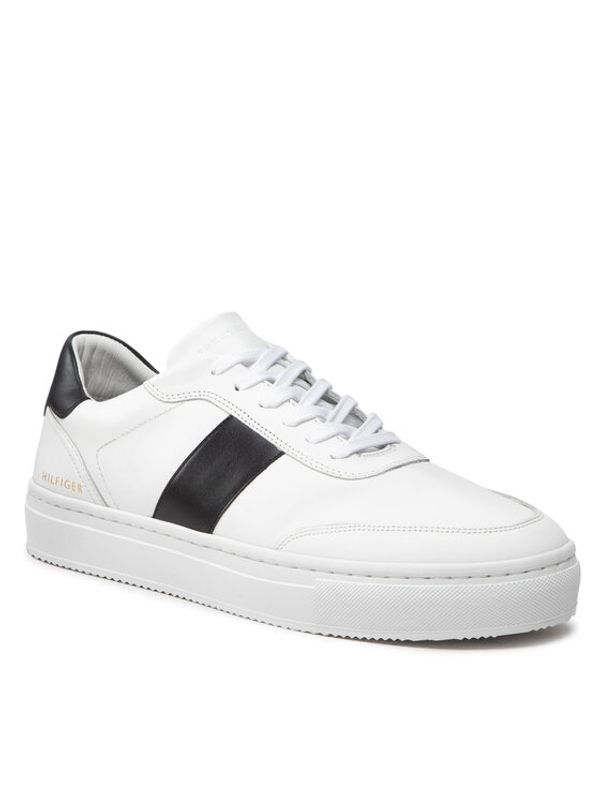 Tommy Hilfiger Tommy Hilfiger Сникърси Premium Cupsole Stripe FM0FM04284 Бял