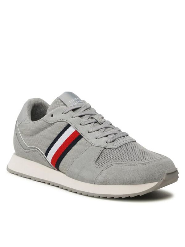 Tommy Hilfiger Tommy Hilfiger Сникърси Runner Evo Mix FM0FM04699 Сив
