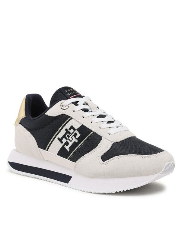 Tommy Hilfiger Tommy Hilfiger Сникърси Runner With Th Webbing Gold FW0FW07173 Бежов