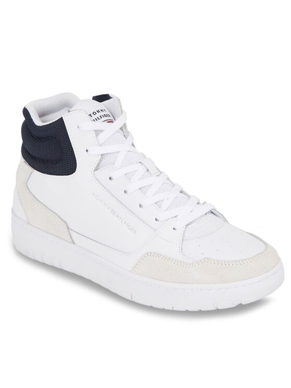 Tommy Hilfiger Tommy Hilfiger Сникърси Th Basket Core Midcut Lth FM0FM04795 Син