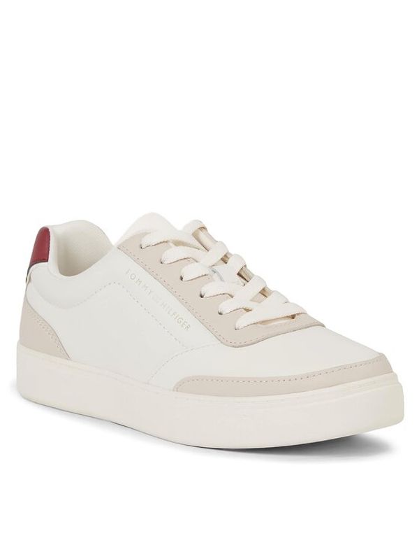 Tommy Hilfiger Tommy Hilfiger Сникърси Th Elevated Classic Sneaker FW0FW07567 Бял