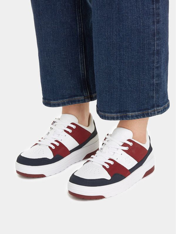 Tommy Hilfiger Tommy Hilfiger Сникърси Th Lo Basket Sneaker FW0FW07309 Син