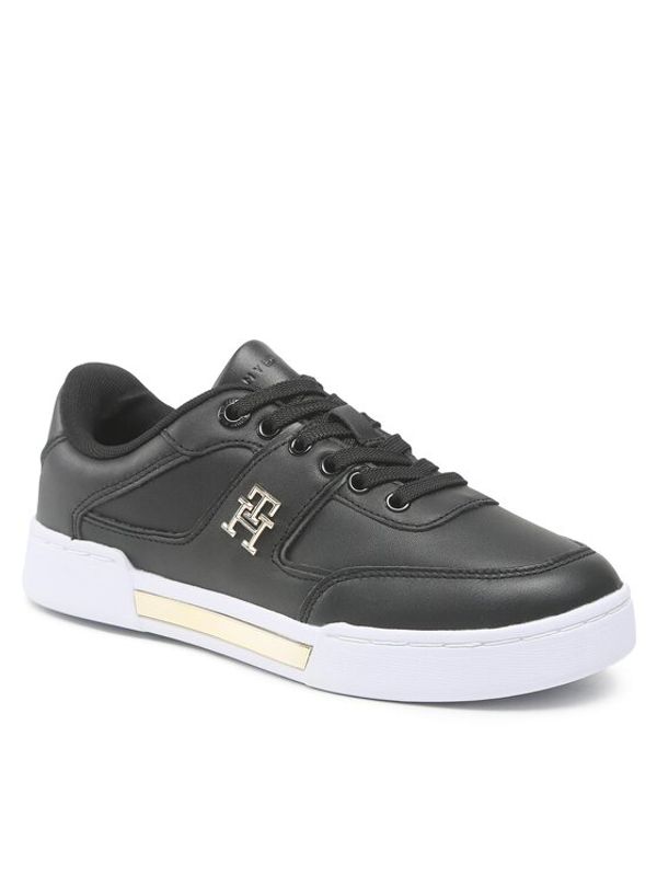 Tommy Hilfiger Tommy Hilfiger Сникърси Th Prep Court Sneaker FW0FW06859 Черен