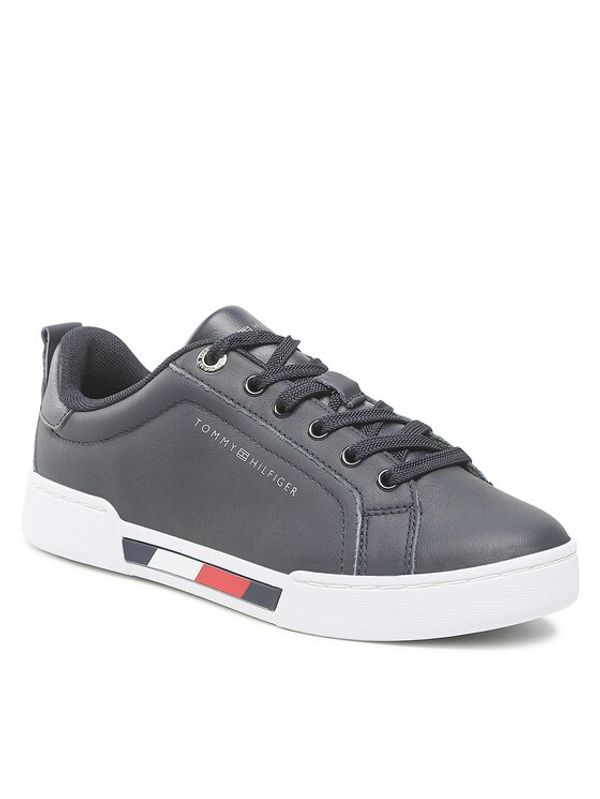 Tommy Hilfiger Tommy Hilfiger Сникърси Tricolor Insert Sneaker FW0FW06729 Тъмносин