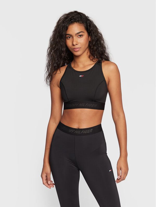 Tommy Hilfiger Tommy Hilfiger Спортен сутиен S10S101543 Черен