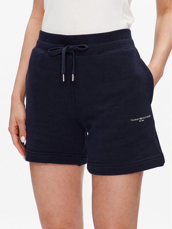 Tommy Hilfiger Tommy Hilfiger Спортни шорти 1985 WW0WW38348 Тъмносин Relaxed Fit