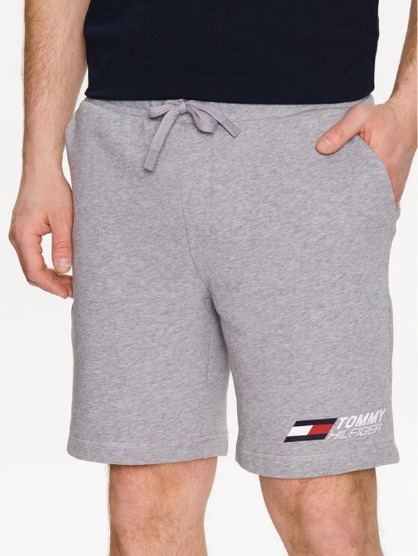 Tommy Hilfiger Tommy Hilfiger Спортни шорти Essentials MW0MW30398 Сив Regular Fit