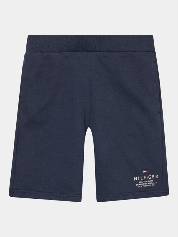 Tommy Hilfiger Tommy Hilfiger Спортни шорти KB0KB08115 D Тъмносин Regular Fit