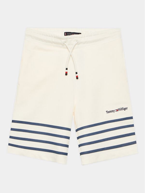 Tommy Hilfiger Tommy Hilfiger Спортни шорти KG0KG07305 D Екрю Regular Fit