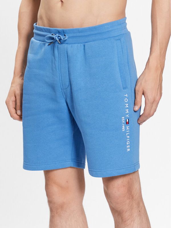 Tommy Hilfiger Tommy Hilfiger Спортни шорти Logo MW0MW22198 Син Regular Fit