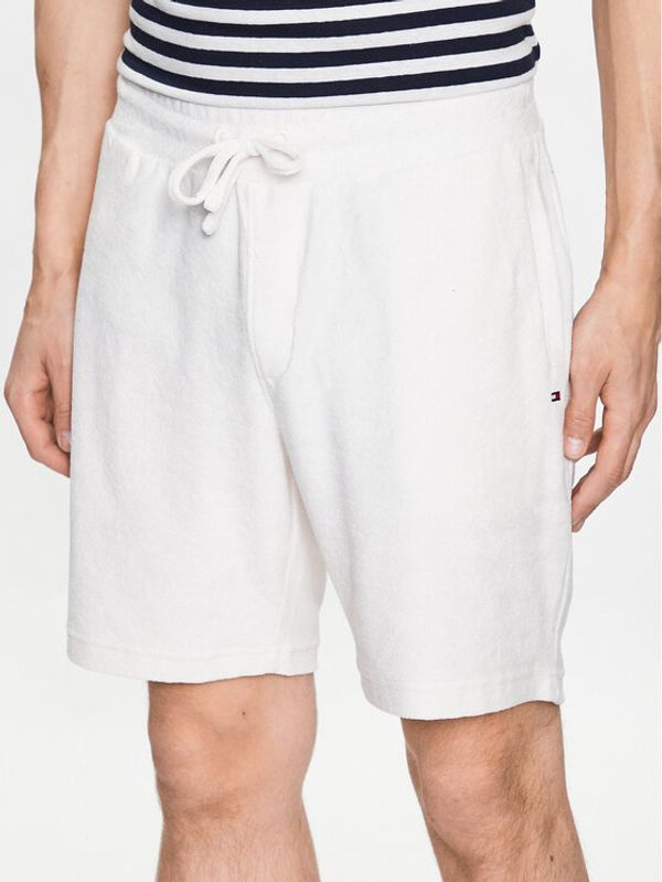 Tommy Hilfiger Tommy Hilfiger Спортни шорти MW0MW31364 Екрю Regular Fit