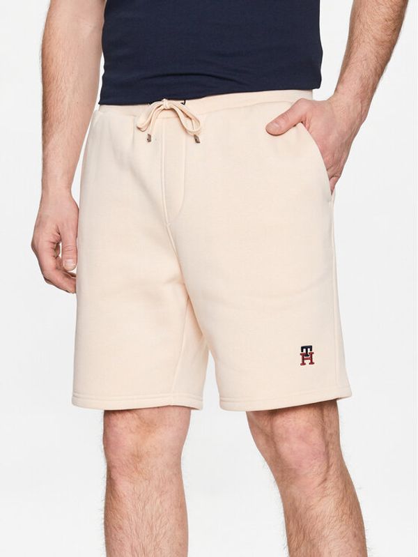 Tommy Hilfiger Tommy Hilfiger Спортни шорти Small Imd MW0MW30032 Бежов Regular Fit