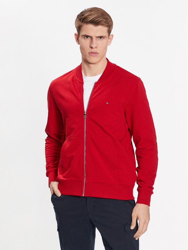 Tommy Hilfiger Tommy Hilfiger Суитшърт 1985 MW0MW32356 Червен Regular Fit