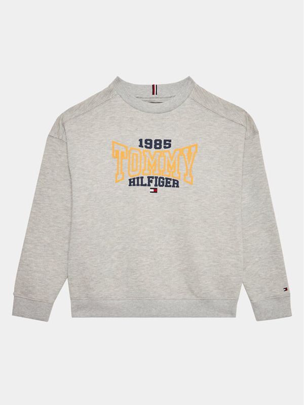 Tommy Hilfiger Tommy Hilfiger Суитшърт 1985 Varsity KB0KB08301 D Сив Regular Fit