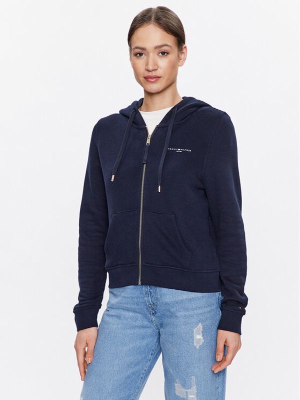 Tommy Hilfiger Tommy Hilfiger Суитшърт 1985 WW0WW39189 Тъмносин Regular Fit