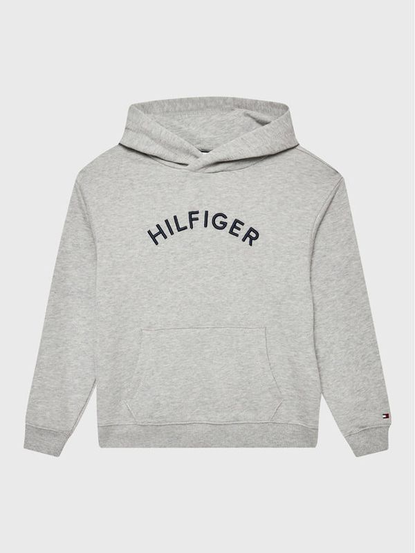 Tommy Hilfiger Tommy Hilfiger Суитшърт Arched KS0KS00400 D Сив Regular Fit