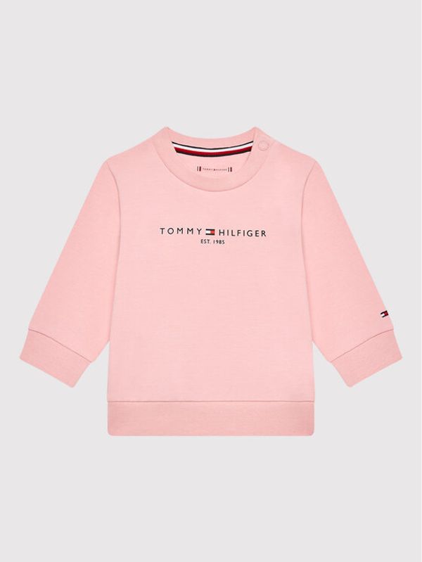 Tommy Hilfiger Tommy Hilfiger Суитшърт Baby Essential KN0KN01279 Розов Regular Fit