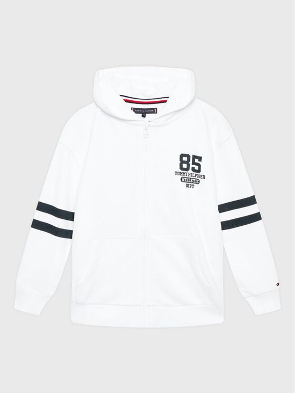 Tommy Hilfiger Tommy Hilfiger Суитшърт Collegiate KB0KB07962 D Бял Regular Fit