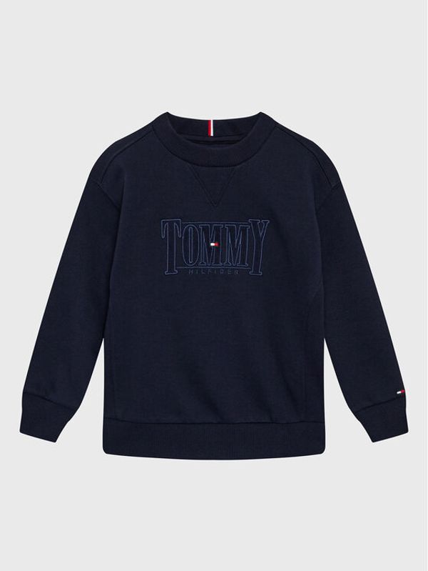 Tommy Hilfiger Tommy Hilfiger Суитшърт Cord Applique KB0KB07776 D Тъмносин Regular Fit