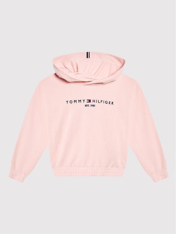 Tommy Hilfiger Tommy Hilfiger Суитшърт Essential KG0KG05674 M Розов Regular Fit