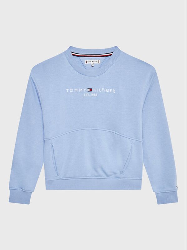 Tommy Hilfiger Tommy Hilfiger Суитшърт Essential KG0KG07043 M Син Regular Fit