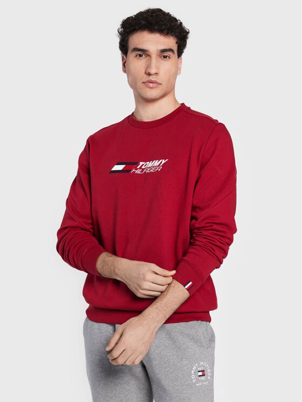Tommy Hilfiger Tommy Hilfiger Суитшърт Essential MW0MW28995 Бордо Regular Fit