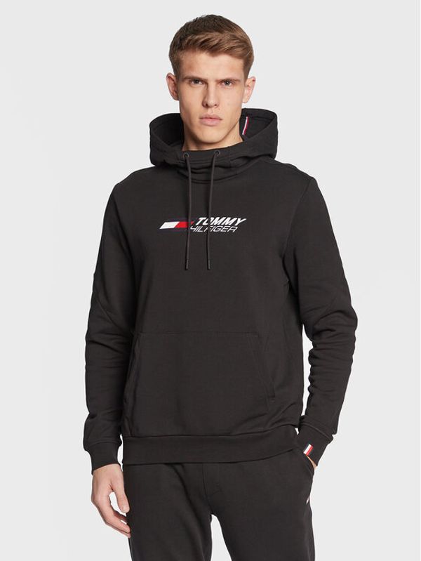 Tommy Hilfiger Tommy Hilfiger Суитшърт Essential MW0MW28997 Черен Regular Fit
