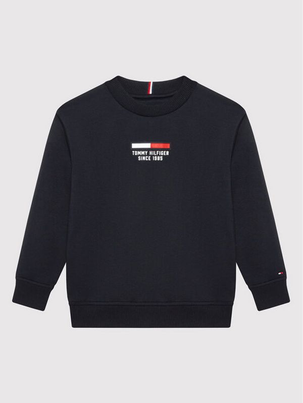 Tommy Hilfiger Tommy Hilfiger Суитшърт Flag Logo KB0KB07603 Тъмносин Regular Fit