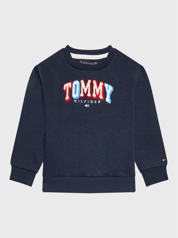 Tommy Hilfiger Tommy Hilfiger Суитшърт Fun Varsity KB0KB07785 Тъмносин Regular Fit