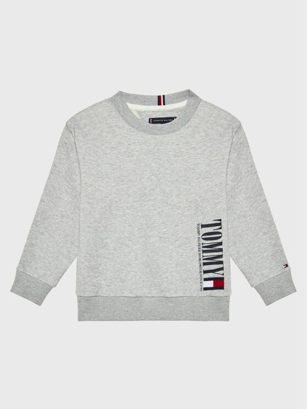 Tommy Hilfiger Tommy Hilfiger Суитшърт Graphic KB0KB07772 M Сив Regular Fit