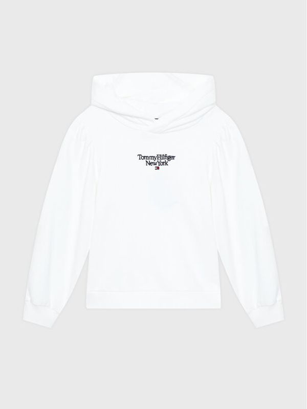 Tommy Hilfiger Tommy Hilfiger Суитшърт Graphic KG0KG07046 D Бял Regular Fit