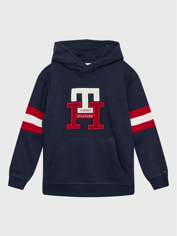 Tommy Hilfiger Tommy Hilfiger Суитшърт Icon Monogram KS0KS00312 D Тъмносин Regular Fit