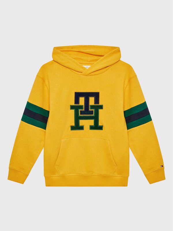 Tommy Hilfiger Tommy Hilfiger Суитшърт Icon Monogram KS0KS00312 D Жълт Regular Fit