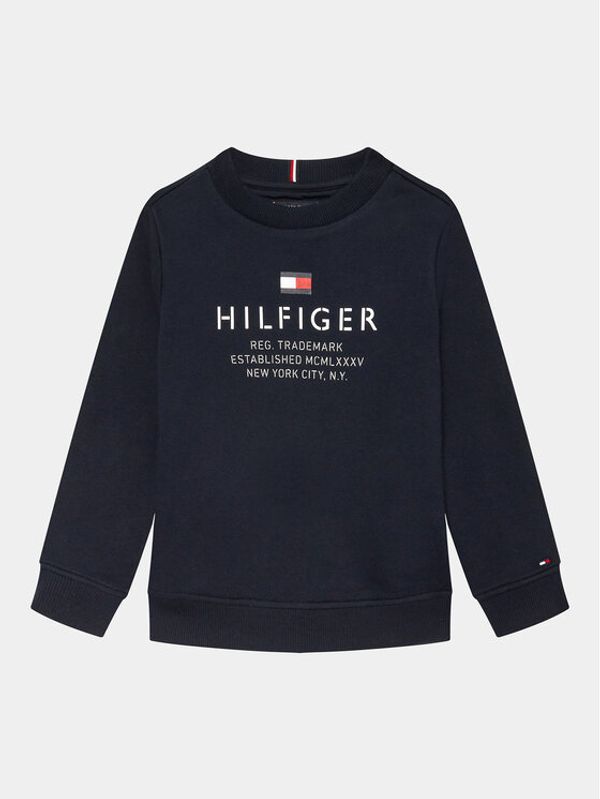 Tommy Hilfiger Tommy Hilfiger Суитшърт KB0KB08170 Тъмносин Regular Fit