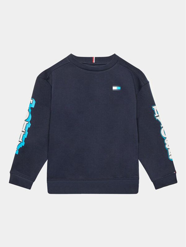 Tommy Hilfiger Tommy Hilfiger Суитшърт KB0KB08184 D Тъмносин Regular Fit